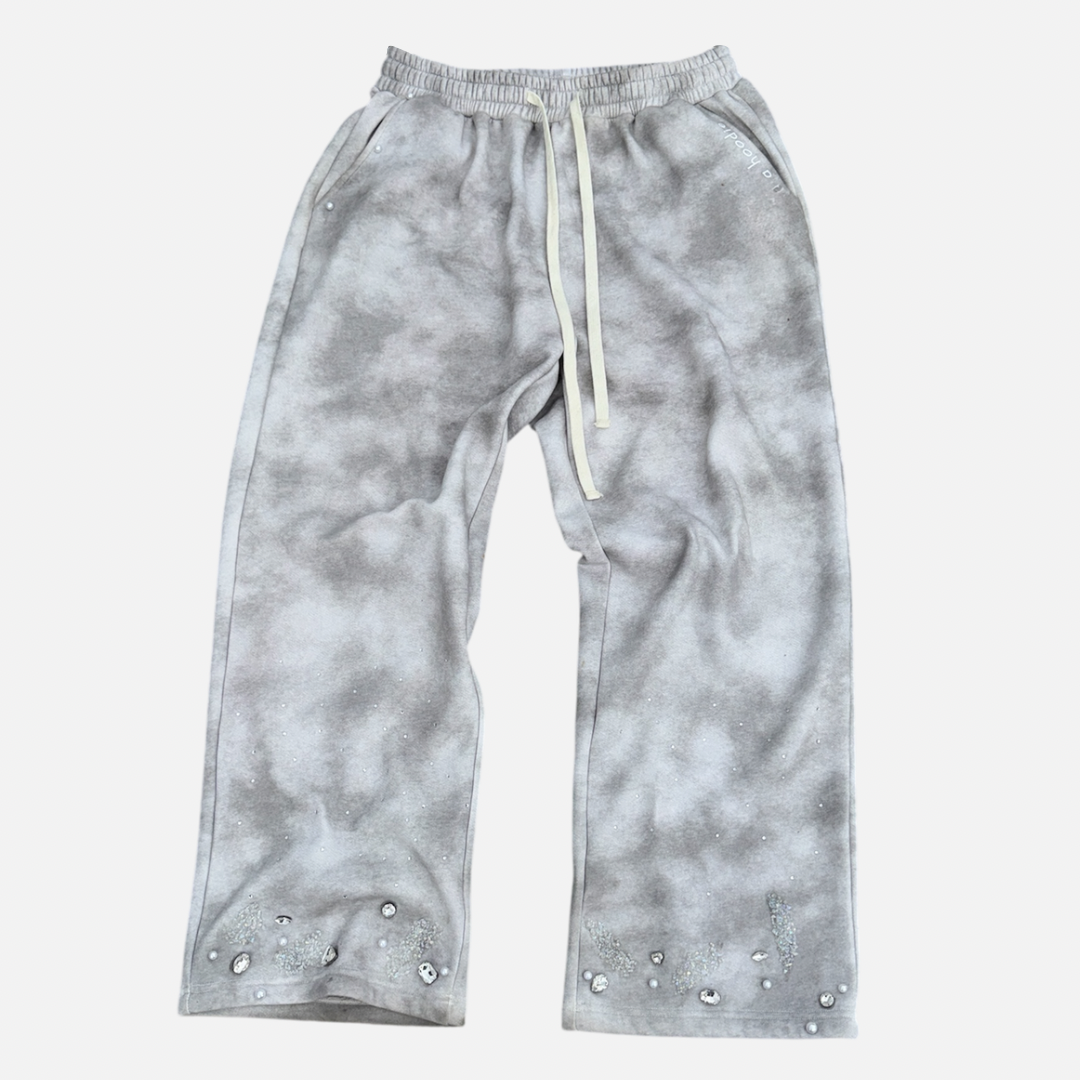 SurfaceIllusion' Stonewashed Sweatpants – whitelieclothing