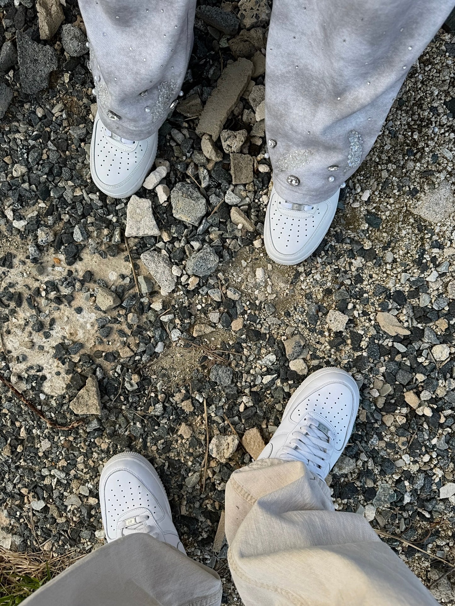 'SurfaceIllusion' Stonewashed Sweatpants