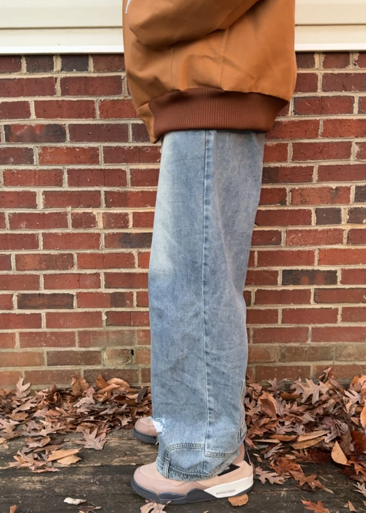 "Just A Regular Pair Of Jeans" Upside-Down Jeans